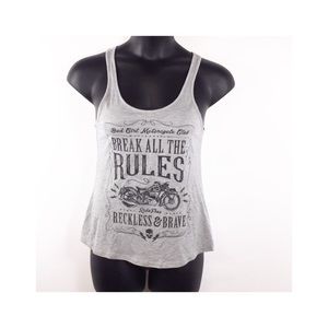 Streetwear Society Break The Rules Tank Top Large